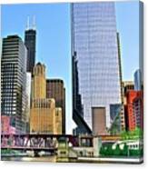 Willis And Other Towers Pano Canvas Print
