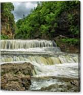 Willow Falls Willow River State Park Hudson Wisconsin Canvas Print