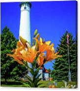 Wind Point Lighthouse Canvas Print