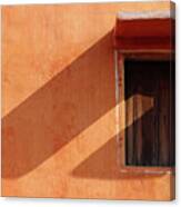 Window With Long Shadow Canvas Print