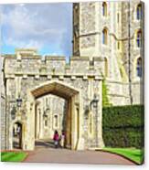 Windsor Castle Walk Canvas Print