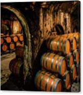 Wine Barrels At Stone Hill Winery_7r2_dsc0318_16-08-18 Canvas Print