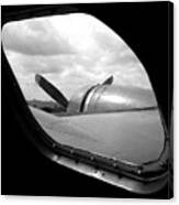 Wing And Window Canvas Print