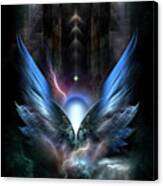 Wings Of Light Fractal Composition Canvas Print