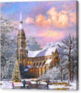 Winter Cathedral Canvas Print