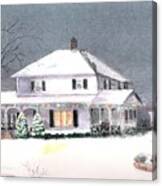 Winter In Wisconsin Canvas Print