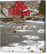 Winter Mill Canvas Print