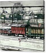 Winter Transport Canvas Print