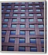 Woven #building #architecture Canvas Print