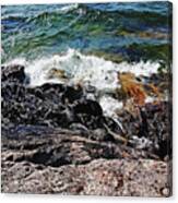 Wreck Island Shore I Canvas Print