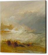 Wreckers -- Coast Of Northumberland Canvas Print