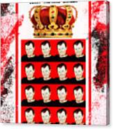 Wrestling Legend Jerry The King Lawler Iii Canvas Print