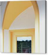 Yellow Arch And Door Canvas Print