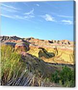 Yellow Mounds 5 Canvas Print