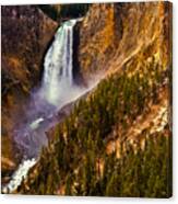 Yellowstone Falls Canvas Print