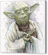 Yoda Canvas Print