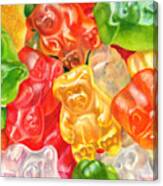 Yummy Gummies For Your Tummy Canvas Print