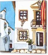 Zahara, Andalusia Canvas Print