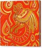 Zen Phoenix Canvas Print