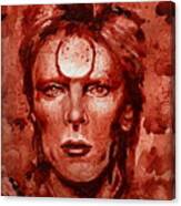 Ziggy Stardust / David Bowie Canvas Print
