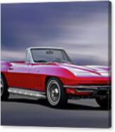 1965 Corvette Stingray Convertible Canvas Print