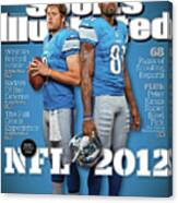 2012 Nfl Football Preview Issue Sports Illustrated Cover Canvas Print