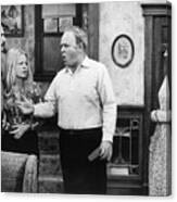 A Scene From All In The Family Canvas Print