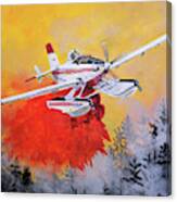 Air Tractor 802 Fire Boss Canvas Print
