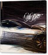 Aston Martin Db10 Spectre Drawing #2 Canvas Print