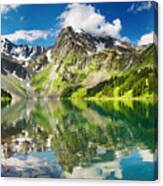 Beautiful Lake In Altai Mountains #1 Canvas Print