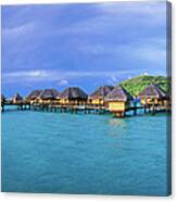 Bora Bora Pearl Beach Resort #1 Canvas Print