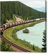 Bow River Valley, Canadian Pacific #1 Canvas Print