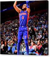 Brooklyn Nets V Detroit Pistons Canvas Print