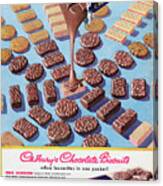 Cadburys Chocolate Biscuits #1 Canvas Print