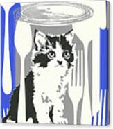 Can Of Cat Food Canvas Print
