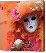 Carnival In Orange #1 Canvas Print