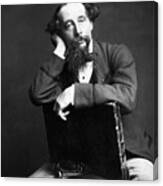 Charles Dickens #1 Canvas Print