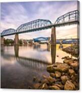 Chattanooga, Tennessee, Usa River #1 Canvas Print