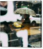 Chinatown Rain #1 Canvas Print