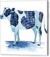 Cobalt Farm Animals I #1 Canvas Print