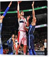 Dallas Mavericks V Washington Wizards #1 Canvas Print