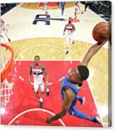 Dallas Mavericks V Washington Wizards Canvas Print