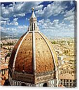 Duomo In Florence #1 Canvas Print