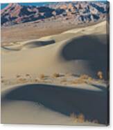 Euraka Dunes In Death Valley #1 Canvas Print