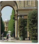 Exotic Trees Rolled Out At Sanssouci #1 Canvas Print