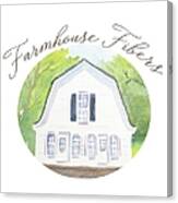 Farmhouse Fibers #1 Canvas Print