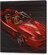 Ferrari 575m Superamerica Draw #1 Canvas Print