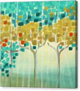 Forest Mosaic I #1 Canvas Print