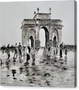 Gateway Of India Mumbai #1 Canvas Print