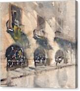 Girona Arches #1 Canvas Print
